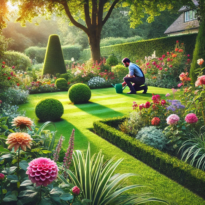 Gartenpflege